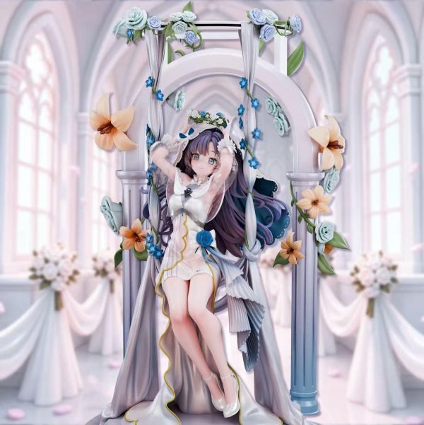 【預購】Alice21 > 蔚藍檔案 > 1/6 純白誓約第 9 彈·花嫁小優 早瀨優香 Alice21,蔚藍檔案,早瀨優香,GK,玩具,收藏,擺件,模型,公仔,人偶,手辦,動漫
