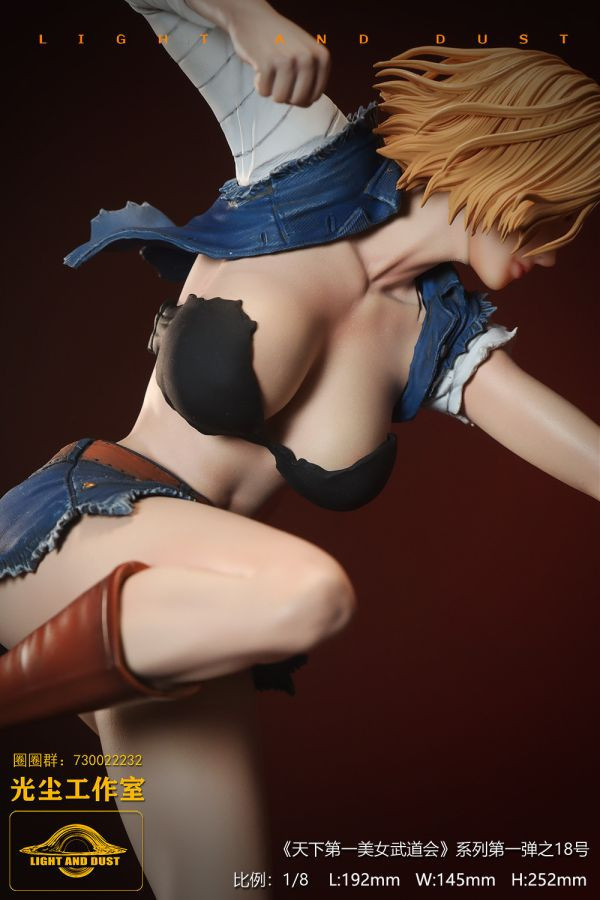 【售罄-代購/追加服務請洽客服】光塵工作室 X 七龍珠 1/8 天下第一美女武道會第一彈 人造人18號 七龍珠,人造人18號,孫悟空,光塵工作室,天下第一美女武道會,GK,玩具,雕像,擺件,收藏