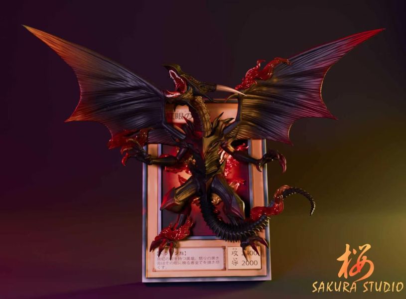 【預購】SAKURA櫻 > 遊戲王 > 畫框系列009 真紅眼黑炎龍 SAKURA櫻,遊戲王,真紅眼黑炎龍,GK,玩具,收藏,擺件,模型,公仔,人偶,手辦,動漫