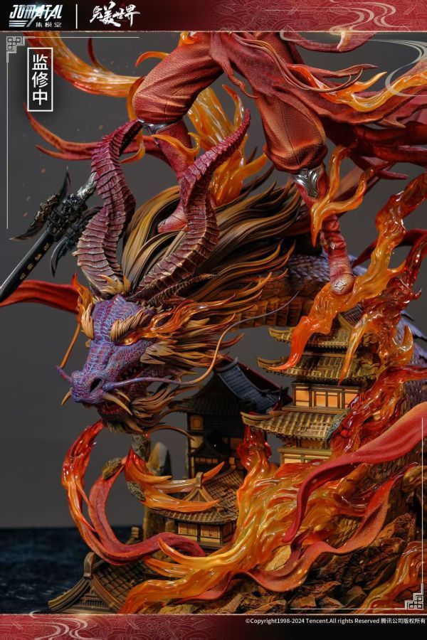 【預購】《正版授權》集模堂jomatal & 騰訊視頻 > 神印王座 > 1/6 紅衣石昊 神印王座,紅衣石昊,GK,玩具,收藏,擺件