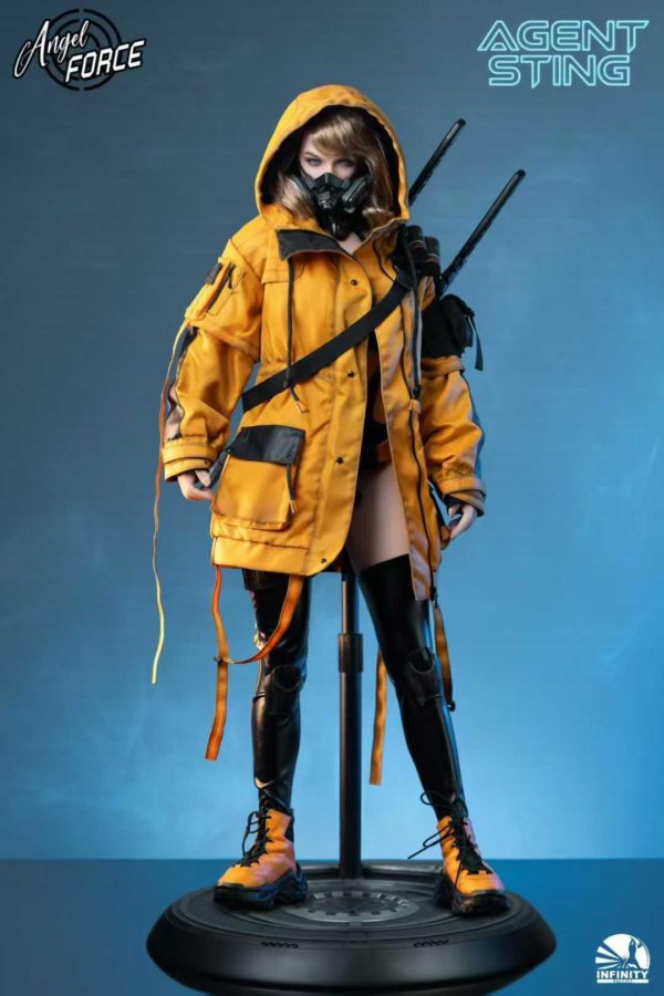 【預購】開天 > 1/3 矽膠可動系列 Angel Force系列 賽博特工 AGENT-STING GC-Studio,Fate,遠坂凜,GK,玩具,收藏,擺件,模型,公仔,人偶,手辦,動漫