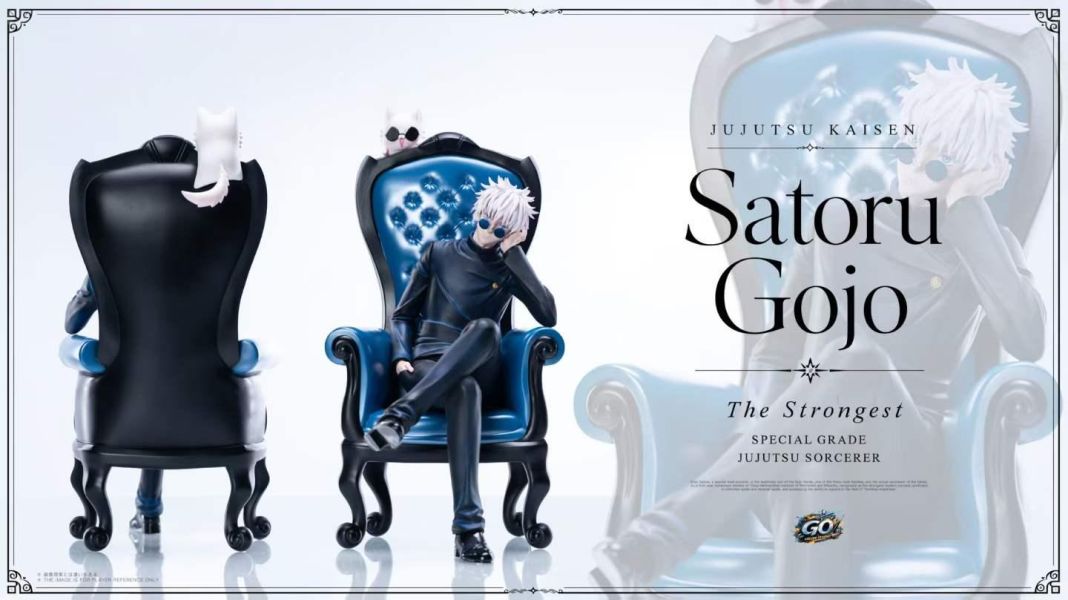 【預購】GO FIGURE > 咒術迴戰 > 藍椅子 五條悟 P1S,烙印勇士,絲蘭,GK,玩具,收藏,擺件,模型,公仔,人偶,手辦,動漫