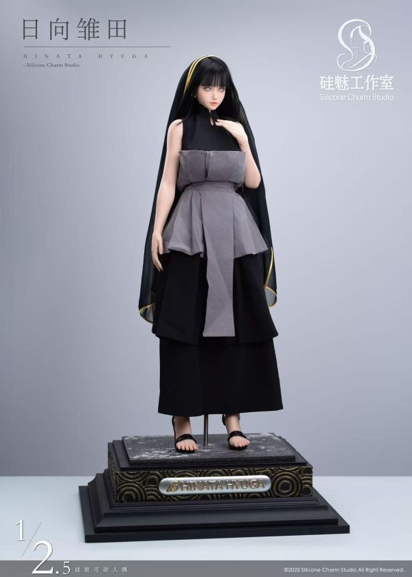 【預購】Silicone Charm硅魅 > 火影忍者 > 1/2.5 成人娃娃 日向雛田 崩壞：星穹鐵道,遐蝶,GK,玩具,模型,雕像,共鳴