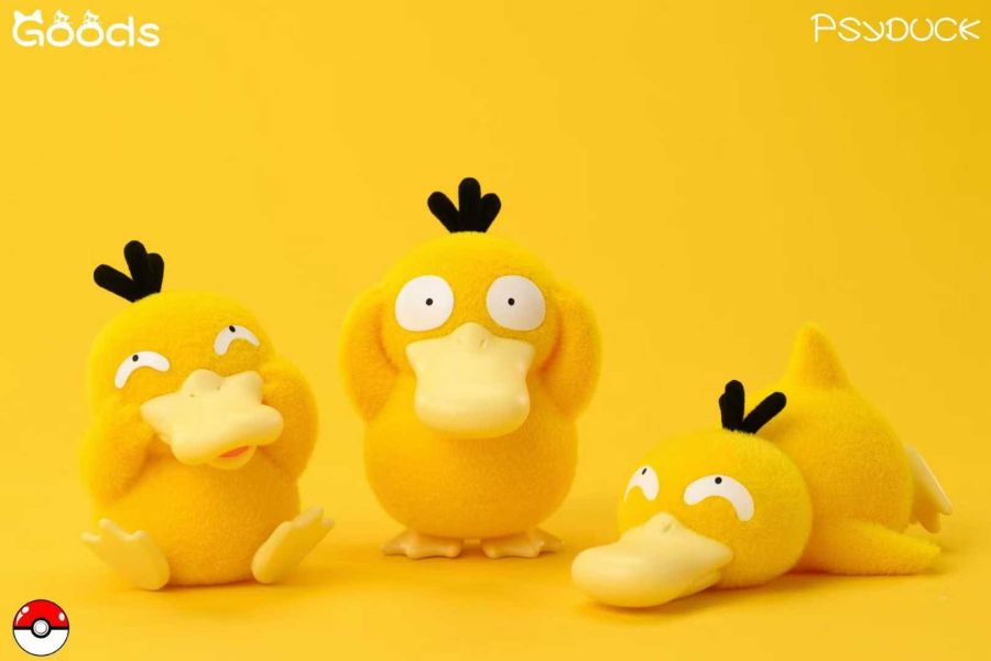 【預購】GOODS（谷子）STUDIO > 寶可夢 > 小精靈毛絨系列手辦潮玩擺件 可達鴨 寶可夢,可達鴨,GOODS 谷子 STUDIO,GK,玩具,模型,雕像,共鳴