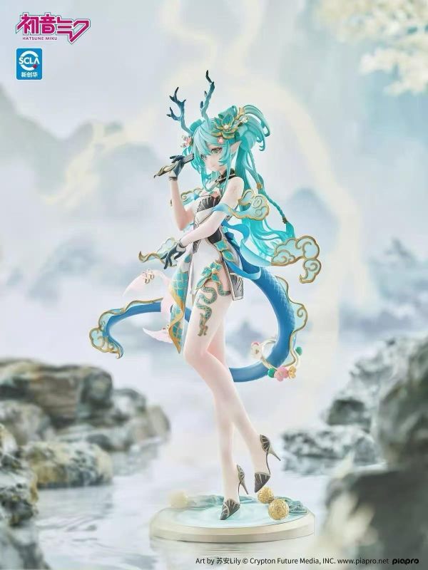 【預購】海洋堂 > 初音未來 > 1/7 青龍Ver.初音未來 海洋堂,初音未來,GK,玩具,收藏,擺件,模型,公仔,人偶,手辦,動漫