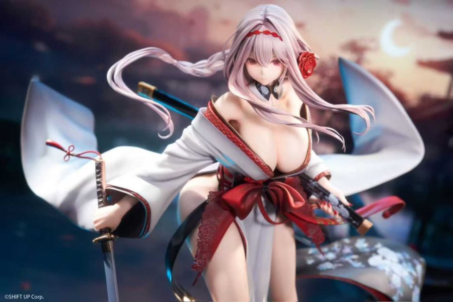 【預購】HobbySakura > NIKKE勝利女神：妮姬 > 1/4 蓮花時裝 紅蓮暗影 (雙版本) NIKKE勝利女神：妮姬,紅蓮暗影,GK,玩具,模型,雕像,共鳴