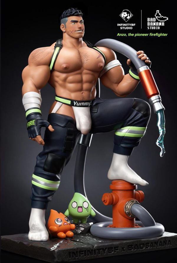 【補款】頑皮香蕉+無限男友 > 逆行先鋒 Anzo 碧藍航線,妖萌萌 ,七省 ,GK,玩具,模型,雕像,共鳴