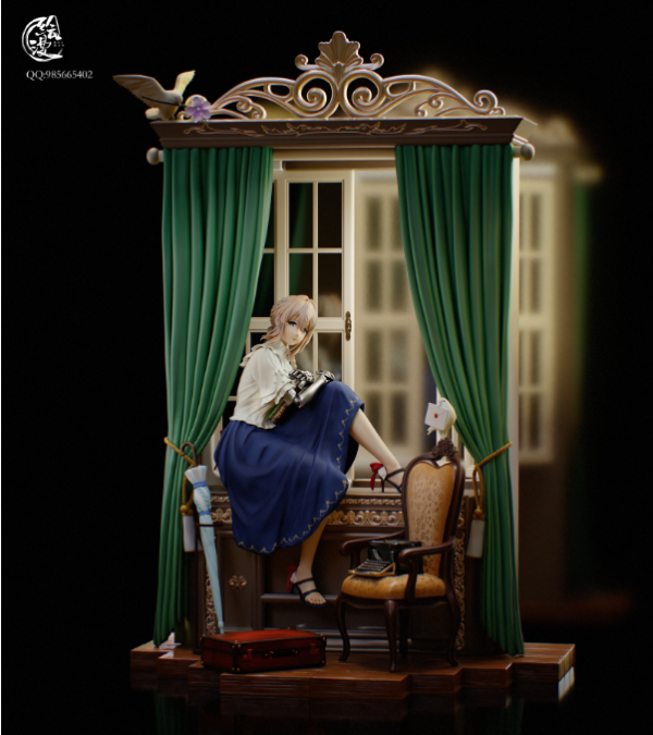 【預購】繪漫工作室>紫羅蘭永恆花園>1/6 & 1/4 薇爾莉特·伊芙加登 紫羅蘭永恆花園,薇爾莉特伊芙加登,GK,玩具,模型,雕像,擺飾,收藏,共鳴