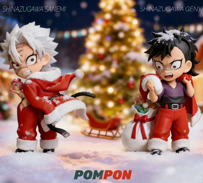 【預購】PomPon絨絨 > 鬼滅之刃 > 不死川實彌&不死川玄彌 (雙版本) PomPon絨絨,鬼滅之刃,不死川實彌,不死川玄彌,GK,玩具,收藏,擺件,模型,公仔,人偶,手辦,動漫