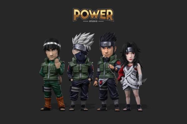 【預購】Power-Studio>火影忍者>老師組共鳴系列 卡卡西 & 凱 火影忍者,NARUTO,卡卡西,凱,GK,玩具,模型,雕像,共鳴