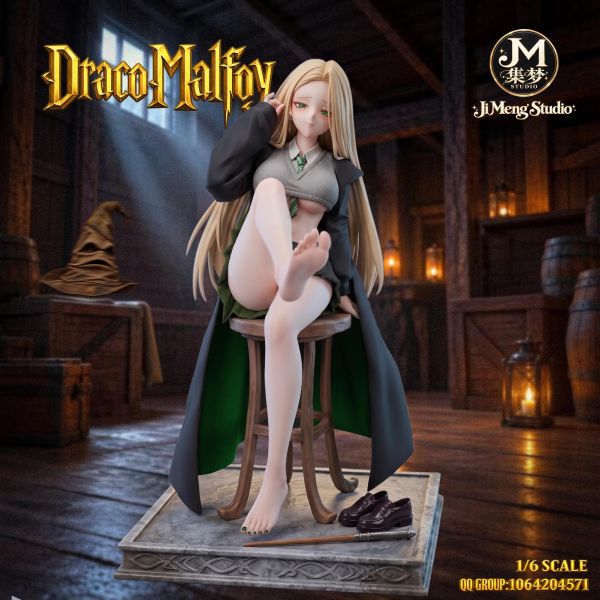 【預購】集夢-Studio ＆ 欲夢-Studio > 哈利波特 > 1/6 性轉 跩哥·馬份 馬爾福(雙版本) 哈利波特,跩哥,馬份,馬爾福,GK,玩具,收藏,擺件,模型,公仔,人偶,手辦,動漫