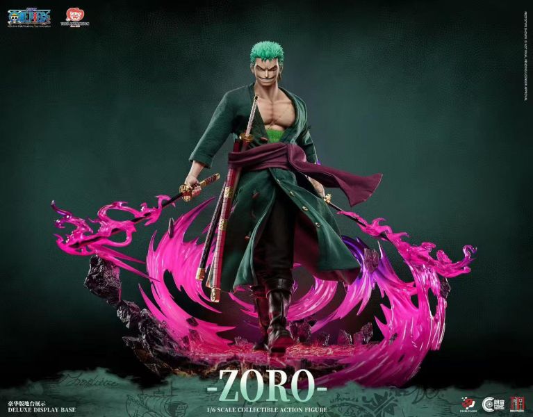 【預購】《正版授權》集美殿堂 > 海賊王 > 1/6 羅羅亞·索隆 (雙版本) 集美殿堂,海賊王,羅羅諾亞·索隆,GK,玩具,收藏,擺件,模型,公仔,人偶,手辦,動漫