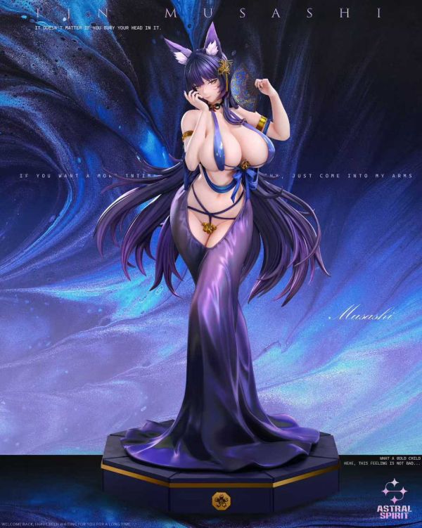 【預購】AstralSpirit星靈 > 碧藍航線 > 1/4 狐貍姐妹花 信濃&武藏 (雙版本) AstralSpirit星靈,碧藍航線,信濃,武藏,GK,玩具,收藏,擺件,模型,公仔,人偶,手辦,動漫