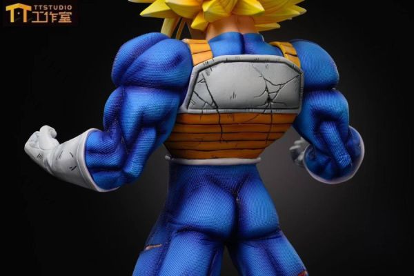 【預購】TT工作室>七龍珠>1/4 & 1/6 肌肉特蘭克斯 七龍珠,Dragonball,肌肉特蘭克斯,TT工作室,超級賽亞人,賽亞人,GK,玩具,模型,雕像,共鳴