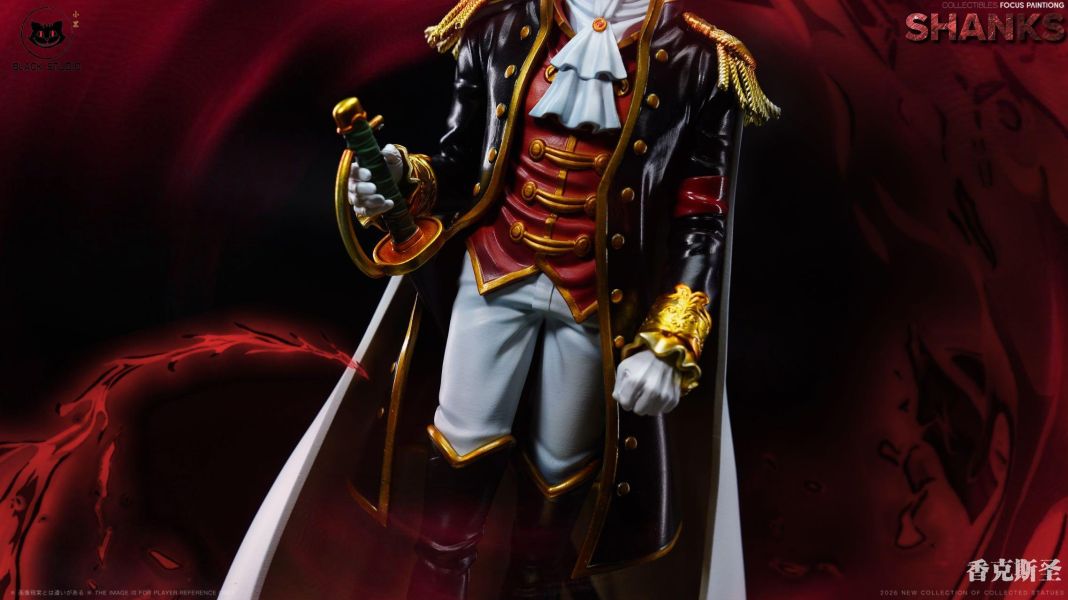 【預購】Black小黑 > 海賊王 > 香克斯聖 Black小黑,海賊王,香克斯,GK,玩具,收藏,擺件,模型,公仔,人偶,手辦,動漫