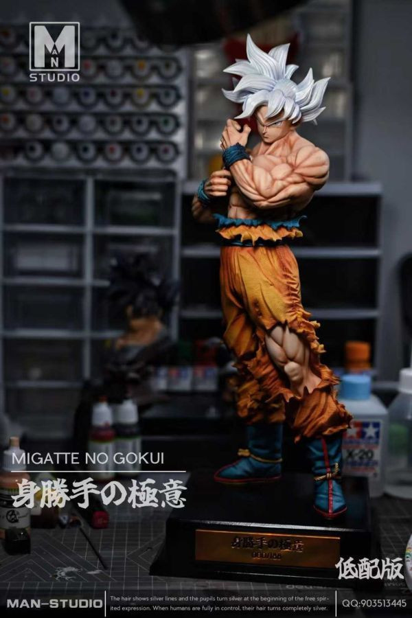【補款】MAN-Studio>七龍珠>1/6 自在極意悟空(雙版本) 七龍珠,Dragonball,自在極意悟空,超級賽亞人,賽亞人,GK,玩具,模型,雕像,共鳴
