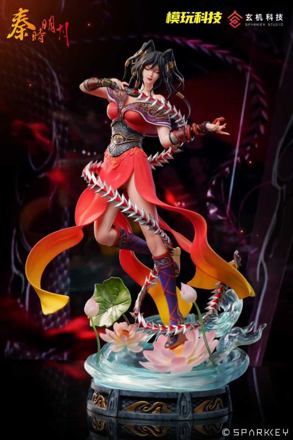 【預購】《正版授權》模玩科技 & 玄機科技 > 秦時明月 > 1/4 精品模型 赤練 秦時明月,赤練,GK,玩具,模型,雕像,共鳴