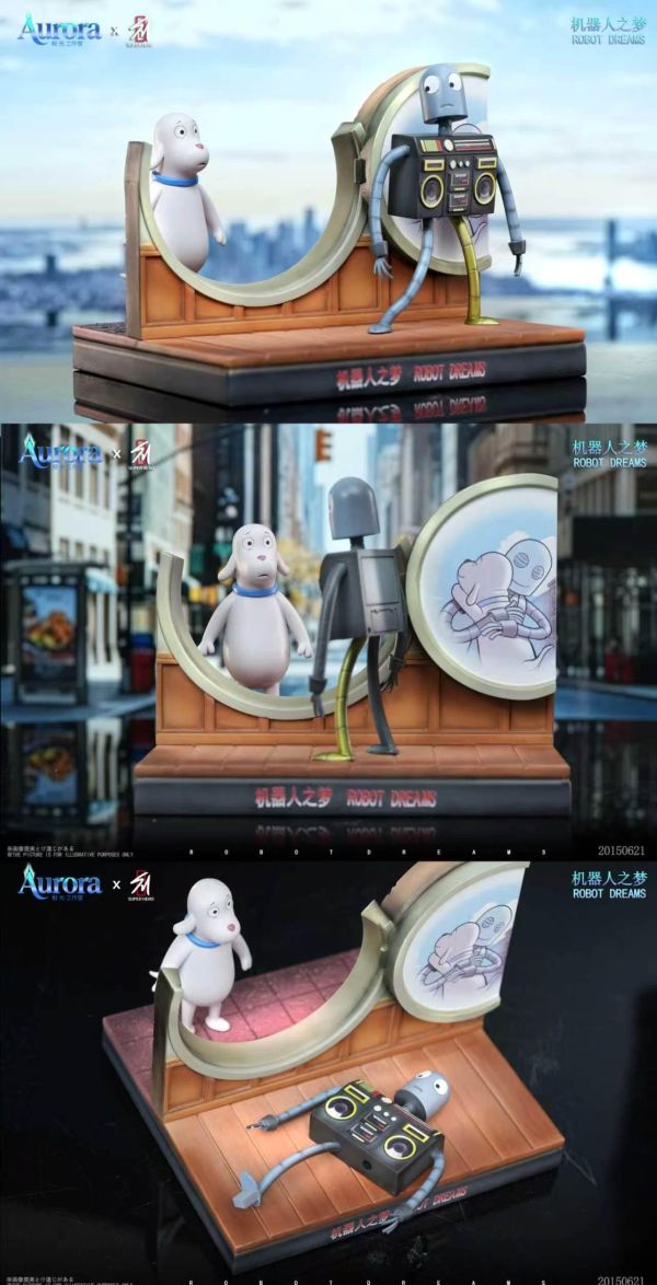【預購】Aurora-Studio & SUPER HERO超英 > 再見機器人 > Robot Dreams 機器人之夢 Aurora-Studio,SUPER HERO超英,再見機器人,GK,玩具,收藏,擺件,模型,公仔,人偶,手辦,動漫