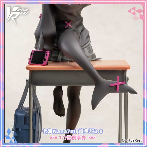【預購】逆轉工作室 > VirtuaReal > 1/7 鯊魚服2.0 七海Nana7mi VirtuaReal,七海Nana7mi,GK,玩具,模型,雕像,共鳴
