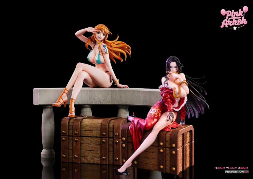【預購】Aetheria > 海賊王 > 1/7 第二彈 坐姿娜美 海賊王,娜美,GK,玩具,模型,雕像,共鳴