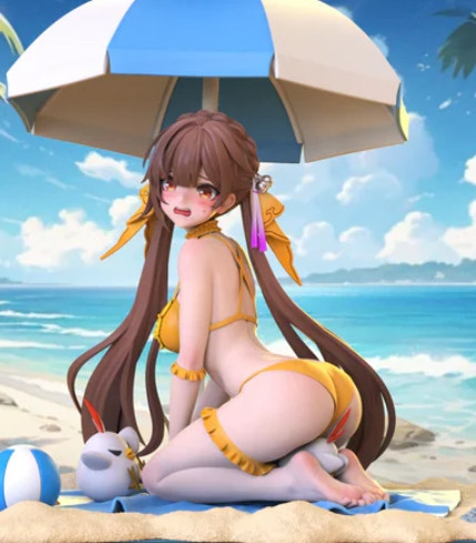 【售罄-代購/追加服務請洽客服】靈魔工作室 > 崩壞：星穹鐵道 > 1/6 沙灘素裳 七龍珠,Dragonball,布羅利,Armyant,Jackie幫,超級賽亞人,賽亞人,GK,玩具,模型,雕像,共鳴