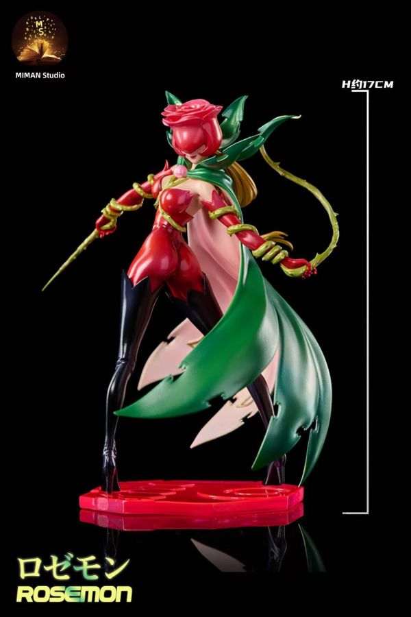 【預購】MIMAN迷漫 > 數碼寶貝 > 世界圖鑒共鳴系列 薔薇獸 MIMAN迷漫,數碼寶貝,薔薇獸,GK,玩具,收藏,擺件,模型,公仔,人偶,手辦,動漫