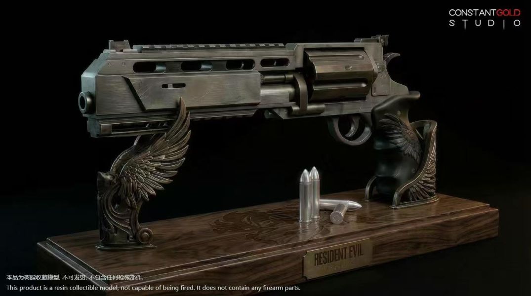【預購】CGS恆金 > 惡靈古堡 > 1/1 收藏級仿真樹脂模型 安魂左輪Requiem CGS恆金,惡靈古堡,安魂左輪,GK,玩具,收藏,擺件,模型,公仔,人偶,手辦,動漫