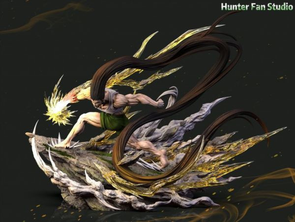 【售罄-代購/追加服務請洽客服】HUNTER FAN X HUNTERxHUNTER全職獵人 1/6 黑化小傑vs貓女 HUNTER FAN,全職獵人,1/6,黑化小傑,貓女,玩具,雕像,GK,擺飾,收藏,HUNTERxHUNTER