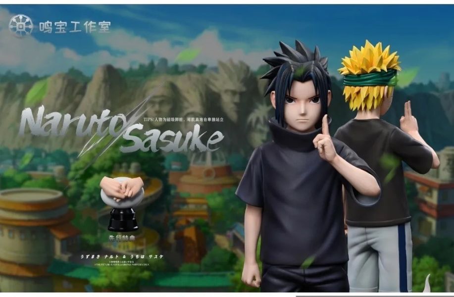 【預購】鳴寶工作室 > 火影忍者 > 羈絆 童年鳴人佐助 (雙版本) 鳴寶工作室,火影忍者,鳴人,佐助,GK,玩具,收藏,擺件,模型,公仔,人偶,手辦,動漫