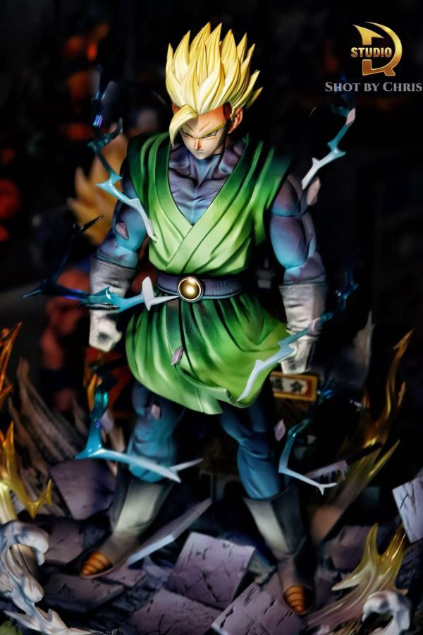 【預購】TDR-Studio > 七龍珠 > 1/6 & 1/4 撒旦市英雄金色戰士登場 孫悟飯 TDR-Studio,七龍珠,孫悟飯,GK,玩具,收藏,擺件,模型,公仔,人偶,手辦,動漫
