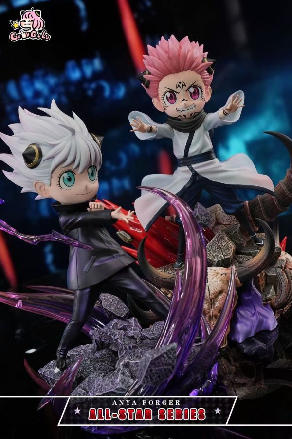 【預購】GuluGulu咕嚕咕嚕 > SPYxFAMILY間諜家家酒cos咒術迴戰 > 第二彈 安妮亞cos宿儺 (雙版本) 間諜家家酒,咒術迴戰,安妮亞,宿儺,GK,玩具,模型,雕像,共鳴