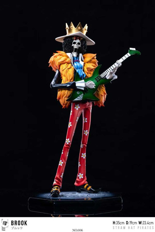 【預購】SPK-Studio > 海賊王 > 草帽團共鳴系列第七彈 布魯克 宮崎駿,霍爾的移動城堡,卡西法,GK,玩具,模型,雕像,共鳴
