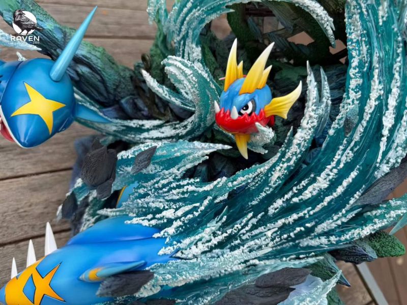 【預購】Raven渡鴉 > 寶可夢 >進化組系列 巨牙鯊進化組 Raven渡鴉,寶可夢,烈焰猴,GK,玩具,收藏,擺件,模型,公仔,人偶,手辦,動漫