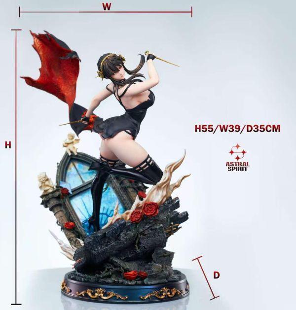 【補款】AstralSpirit星靈 > SPYxFAMILY間諜家家酒 > 1/4 破鏡約兒 AstralSpirit星靈,SPYxFAMILY間諜家家酒,約兒,GK,玩具,收藏,擺件,模型,公仔,人偶,手辦,動漫