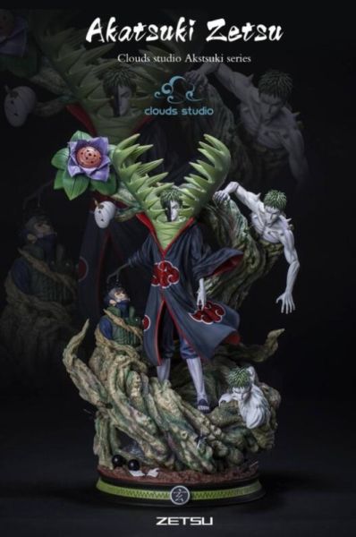【代購】Clouds studio > 火影忍者 > 曉組織 第七彈 木遁 白絕 鳶 面具男 宇智波帶土 進擊的巨人,萊納,盔甲巨人,WMStudio,GK,玩具,模型,雕像,共鳴