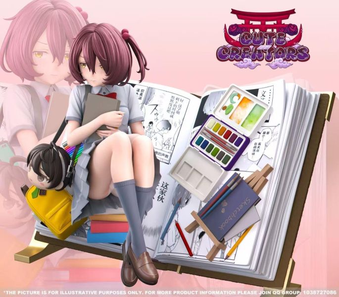 【預購】Cute Creators > 敗北女角太多了 > 1/6 小鞠知花 Cute Creators,敗北女角太多了,小鞠知花,GK,玩具,收藏,擺件,模型,公仔,人偶,手辦,動漫