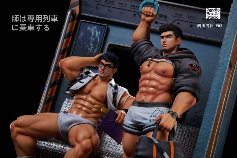【預購】Pencil Box > 鶴川男校 > 1/6 師乘專列 莫謙 & 林望 Pencil Box,鶴川男校,莫謙,GK,玩具,收藏,擺件,模型,公仔,人偶,手辦,動漫