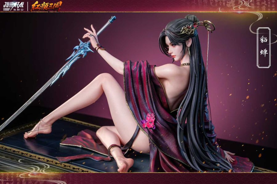 【預購】集模堂jomatal > 三國系列 > 1/4 紅顏系列第一彈 貂蟬 三國系列,貂蟬,GK,玩具,模型,雕像,共鳴