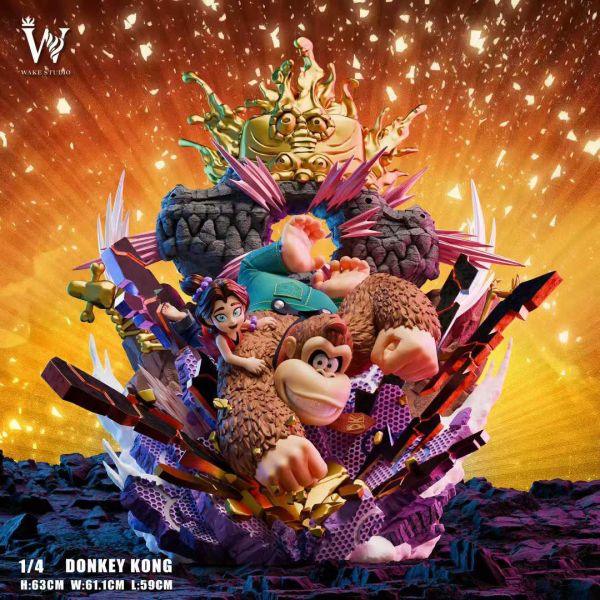 【預購】Wake-Studio > 任天堂 > 1/4 咚奇剛蕉力全開 Wake-Studio,任天堂,咚奇剛蕉力全開,GK,玩具,收藏,擺件,模型,公仔,人偶,手辦,動漫