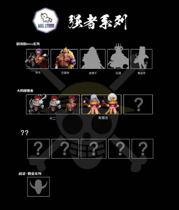 【預購】MDS-Studio>海賊王>Big Mom海賊團第十二彈 強者系列第四彈 夏洛特斯慕 海賊王,航海王,onepiece,夏洛特斯慕,Big Mom海賊團,GK,玩具,模型,雕像,共鳴