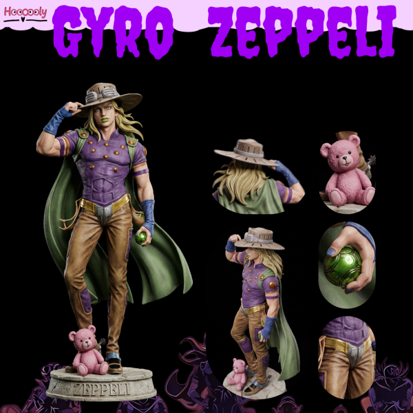 【預購】Hoooooly-Studio > JOJO的奇妙冒險 > 1/6 傑洛·齊貝林 Lark,惡靈古堡,里昂,GK,玩具,收藏,擺件,模型,公仔,人偶,手辦,動漫