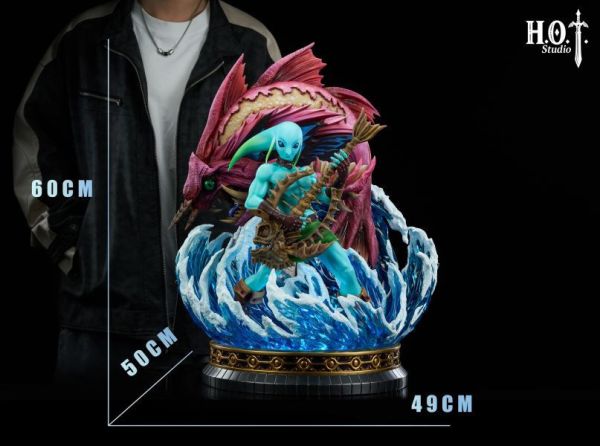 【預購】HOT-Studio > 薩爾達傳說 > 1/4 魔吉拉的面具 佐拉形態林克 (雙版本) HOT-Studio,薩爾達傳說,魔吉拉的面具,林克,GK,玩具,收藏,擺件,模型,公仔,人偶,手辦,動漫