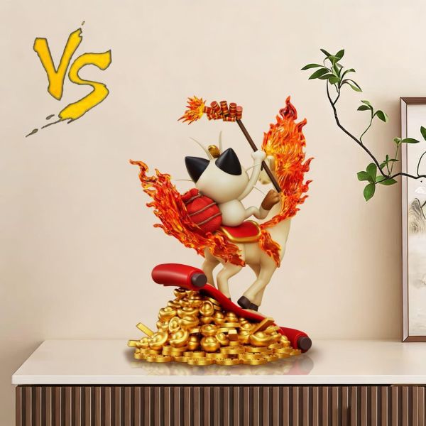 【預購】VS模玩 > 寶可夢 > 招財新年款馬上有錢 喵喵&烈焰馬 VS模玩,寶可夢,喵喵,烈焰馬,GK,玩具,收藏,擺件,模型,公仔,人偶,手辦,動漫