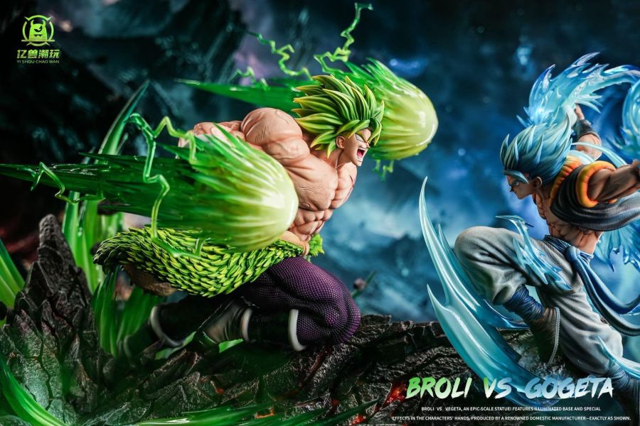 【預購】億獸工作室 > 七龍珠 > 布羅利 VS 悟吉塔 億獸工作室,七龍珠,布羅利,GK,玩具,收藏,擺件,模型,公仔,人偶,手辦,動漫