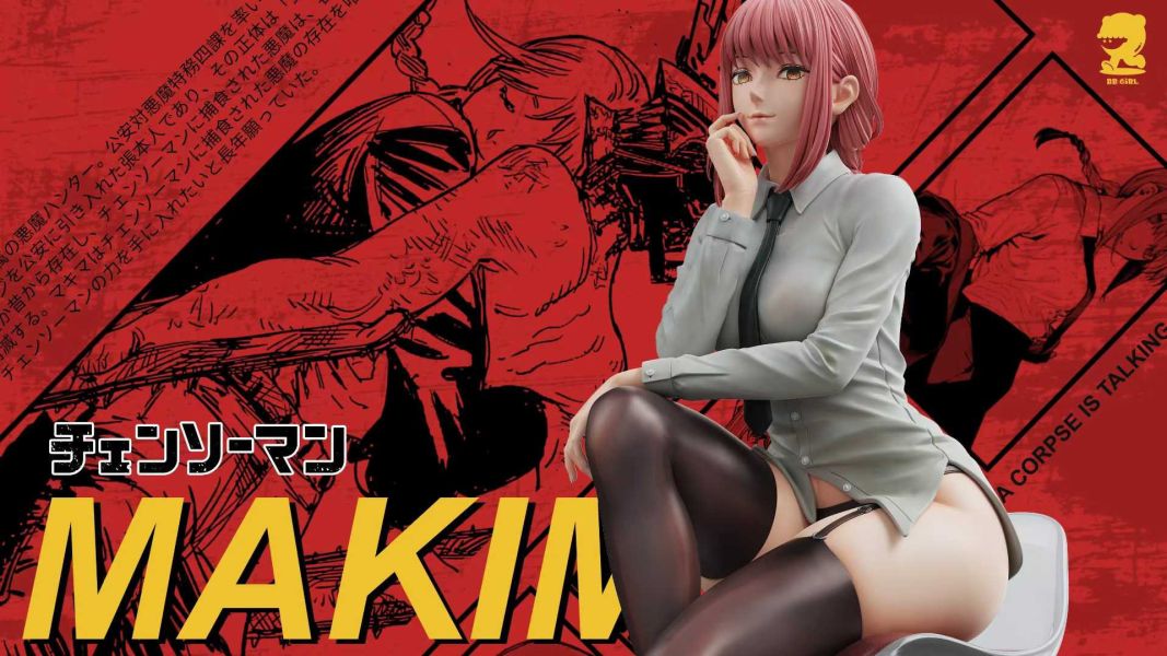 【預購】BBGIRL-Studio > 鏈鋸人 > 1/6 瑪奇瑪 (多版本) 鏈鋸人,瑪奇瑪,GK,玩具,模型,雕像,共鳴