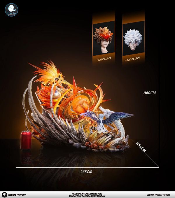 【預購】ILL地下工廠 > 家庭教師HITMAN REBORN! > 激戰篇 澤田綱吉VS白蘭 ILL地下工廠,家庭教師HITMAN REBORN!,澤田綱吉,白蘭,GK,玩具,收藏,擺件,模型,公仔,人偶,手辦,動漫