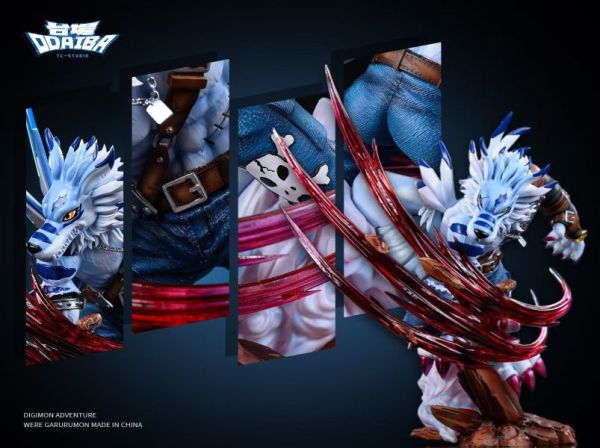 【預購】台場工作室 > 數碼寶貝 > 輕雕系列 愷撒銳爪 獸人加魯魯 (雙版本) 台場工作室,數碼寶貝,獸人加魯魯,GK,玩具,收藏,擺件,模型,公仔,人偶,手辦,動漫