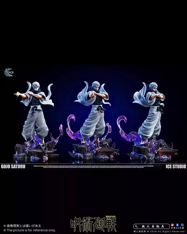 【預購】ICE冰屋 > 咒術迴戰 > 1/6 五條悟 (雙版本) ICE冰屋,咒術迴戰,五條悟,GK,玩具,收藏,擺件,模型,公仔,人偶,手辦,動漫