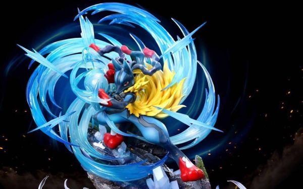 【代購】Phoenix不死鳥 > 寶可夢 > 私訂 路卡利歐 寶可夢,路卡利歐,GK,玩具,模型,雕像,共鳴