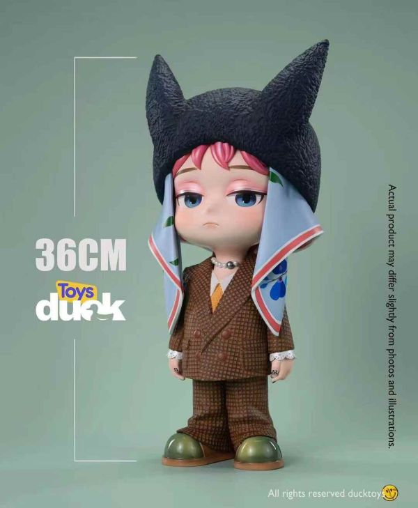 【預購】ducktoys > Big Bang > Black rabbit G-Dragon權志龍(GD) 七龍珠,騎雲琪琪,GK,玩具,模型,雕像,共鳴